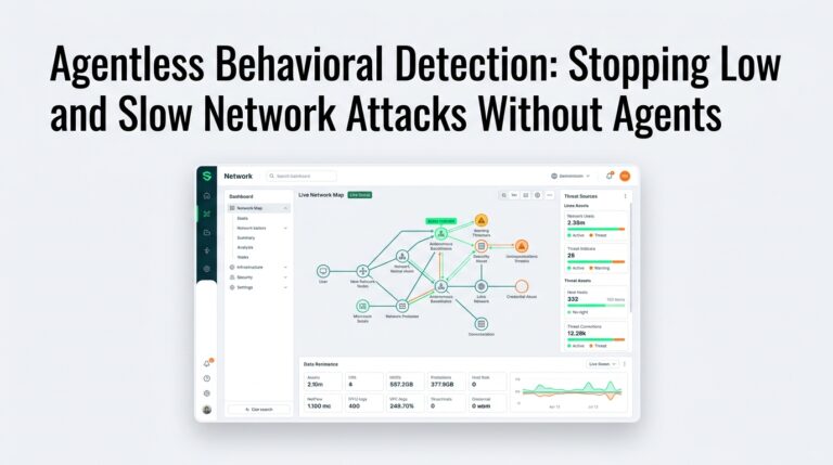 Agentless Behavioral Detection | Stop Low & Slow Attacks